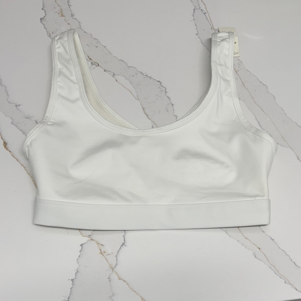 Aerie White Sports Bra